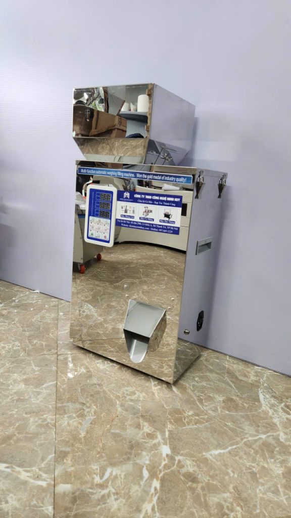 Máy Cân Định Lượng Mini – Giải Pháp Cân Chia Chính Xác, Tiết Kiệm Thời Gian